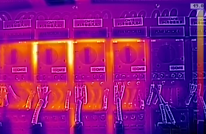 屏柜热成像测温解决方案